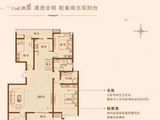 隆基泰和万和郡_4室2厅2卫 建面165平米