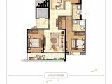 绿城西安全运村丹桂苑_3室2厅2卫 建面128平米