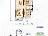 合景天峻广场_2室2厅1卫 建面74平米