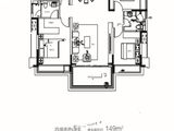 中铁阅山湖云著_4室2厅2卫 建面149平米