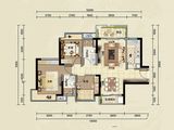 嘉宏锦峯_3室2厅2卫 建面97平米