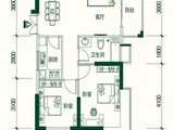 桃源艺境_2室2厅1卫 建面82平米