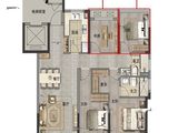 湖畔樾山_4室2厅2卫 建面118平米