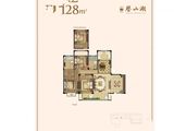 奥园誉山湖_3室2厅2卫 建面128平米