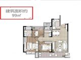 杭州湾碧桂园海上传奇_3室2厅2卫 建面99平米