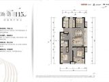 万科桂语东方_4室2厅2卫 建面115平米