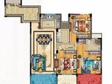 武义首府珑悦_3室2厅2卫 建面104平米