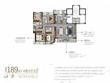 万科翡翠东方_4室2厅3卫 建面189平米