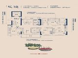 碧桂园罗马世纪城_4室2厅2卫 建面140平米