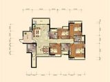 开元盛世华城_4室2厅3卫 建面153平米