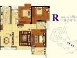 欣隆盛世外滩_3室2厅2卫 建面120平米