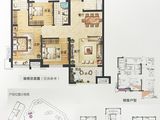 马尾正荣财富中心_3室2厅2卫 建面96平米