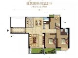 领秀锦地_3室2厅2卫 建面117平米