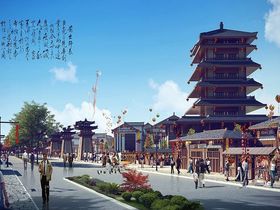 水城三国小镇商业街
