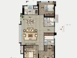 融侨誉江_3室2厅2卫 建面98平米