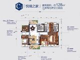 碧桂园珑悦花园_3室2厅2卫 建面128平米