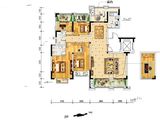 田润新城_4室2厅2卫 建面151平米