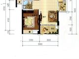 贵玉苑_2室2厅1卫 建面88平米