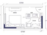 中电银河湾2期“未来别墅”_1室1厅1卫 建面30平米