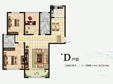 宾悦龙城_3室2厅2卫 建面129平米