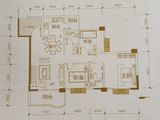 钻石园_1室2厅1卫 建面51平米