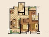 爱家尚城_3室2厅2卫 建面110平米