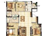 融侨悦城_4室2厅2卫 建面138平米