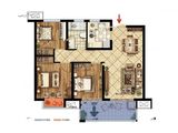 爱琴海国际广场_3室2厅1卫 建面91平米