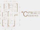 阳光100奎文印_4室2厅2卫 建面150平米