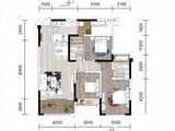 兴诚锦云府_3室2厅2卫 建面102平米