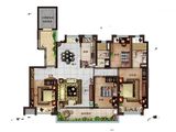 碧桂园世纪云谷_4室2厅2卫 建面140平米