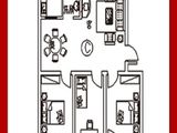 花都家园_3室2厅1卫 建面99平米