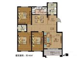 龙耀锦都_3室2厅2卫 建面140平米