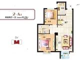 状元府_2室2厅1卫 建面82平米