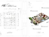 乐华城温泉度假小镇_3室2厅3卫 建面111平米