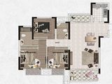 保利八里翡翠_3室2厅2卫 建面110平米