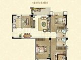 南台十六府_4室2厅2卫 建面108平米