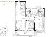 越秀悦湖台_3室2厅1卫 建面110平米