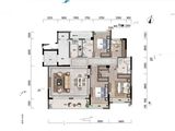 蓝城慈月园_4室2厅2卫 建面134平米