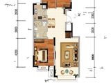 沈阳恒大文化旅游城_3室2厅1卫 建面104平米