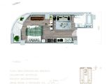 保利观潮_1室1厅1卫 建面54平米