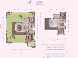 桃李春风花园_4室2厅4卫 建面208平米
