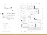 融创滨湖印_4室2厅2卫 建面151平米