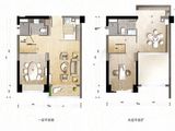 碧桂园潼湖科技小镇_3室2厅2卫 建面60平米