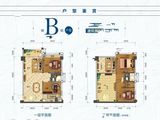国门浩景_4室2厅2卫 建面84平米