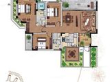 碧桂园齐瓦颂_3室2厅2卫 建面122平米