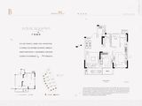 江湾四季院_3室2厅2卫 建面95平米