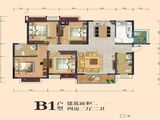 鸿瑞华府_4室2厅2卫 建面131平米