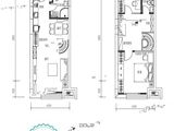 阅海湾新华联广场有鱼_2室2厅2卫 建面55平米