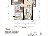 钰海国际广场_2室2厅1卫 建面74平米
